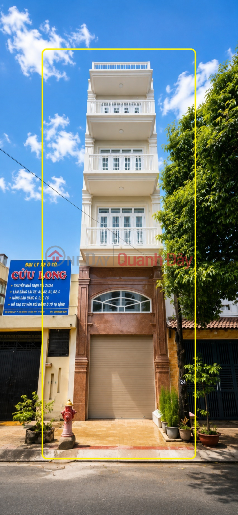 Cho thuê nhà Mặt Tiền Trần Thủ Độ Q.Tân Phú 65m² 4TẦNG, 24Triệu _0