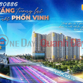 2 bedroom apartment for sale, 47m2 - 55m2 - 65m2 -75m2 Bcons Newsky, frontage location on National Highway 13 _0