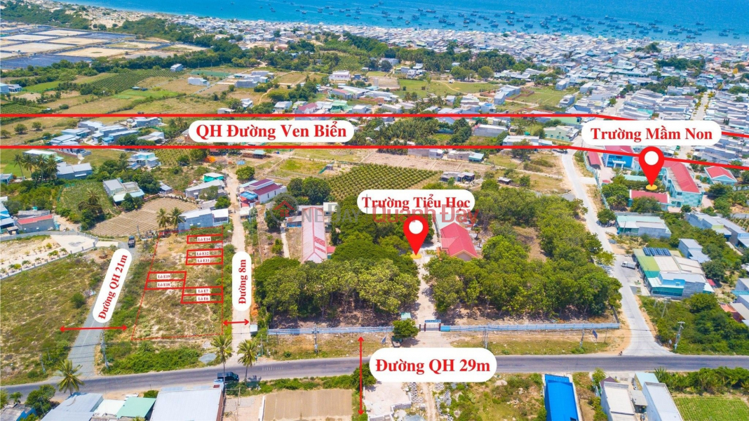 Property Search Vietnam | OneDay | Sales Listings Binh Thuan Beach Land 29m Road Near Highway - Industrial Park - Seaport - Airport Price Only 7xxTRIEU