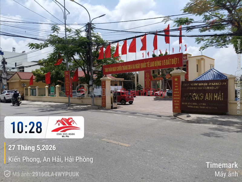 đ 1,55 tỷ | Bán đất đẹp Tê Chử, Đồng Thái, An Dương, Hải Phòng - Ô tô vào tận nơi - Giá chỉ 1,55 tỷ