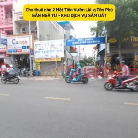 House for rent with 2 frontages in Vuon Lai, 72m² - NEAR THE CROSSROAD - BUSY SERVICE AREA _0