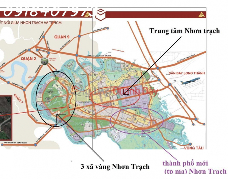 Bán đất mặt tiền HOT của Đồng nai,nằm trên 1 trong 4 con đường chính ra Phi trường quốc tế | Việt Nam, Bán đ 15 triệu