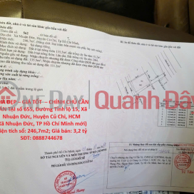 BEAUTIFUL HOUSE – GOOD PRICE – OWNER NEEDS TO SELL AT 655, Provincial Road 15, Nhuan Duc Commune, Cu Chi District, Ho Chi Minh City _0