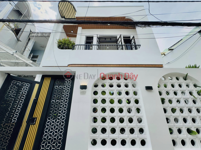 ► Hoang Dieu Alley 80m2, 5.8 square meters wide, 2 floors, mini garden villa style, brand new, high-end Sales Listings