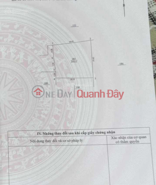 LAND ON NATIONAL HIGHWAY 3 DONG ANH - BUSINESS BUSINESS. Area 345m2 - frontage 18m Sales Listings