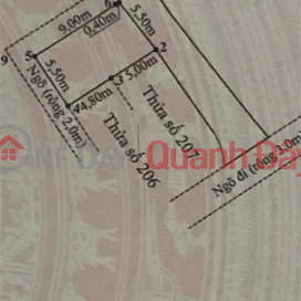 CORNER PLOT WITH 2 FRONTAGES IN MINH DUC - 5M AND 3M ALLEY - PRICE 1.XX BILLION VND - RARE OPPORTUNITY - CONTACT ZALO 0567 222 555 _0