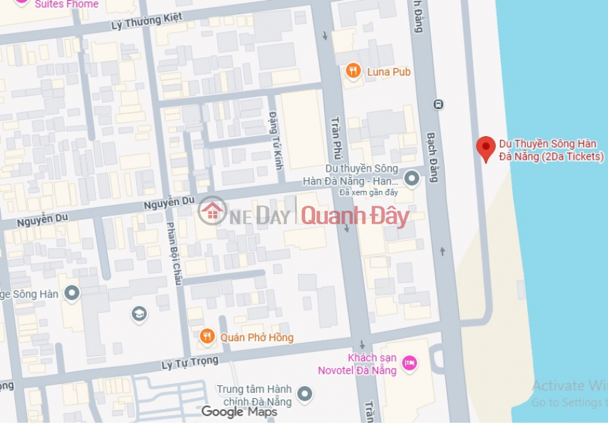 Property Search Vietnam | OneDay | Nhà ở Niêm yết bán | ► Đất sát MT Nguyễn Du, đi bộ ra Bạch Đằng, Sông Hàn, 72m2, ngang 6.7m