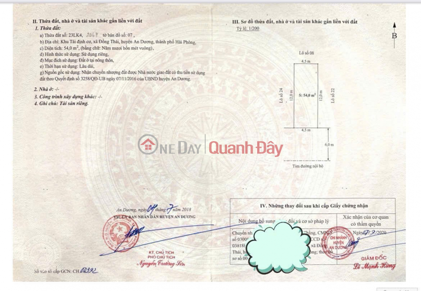 CHÍNH CHỦ CẦN BÁN CĂN NHÀ Vị Trí Đẹp Tại 183 PHAN TRỨ, LÃM HÀ, KIẾN AN, HẢI PHÒNG Việt Nam Bán | đ 2,7 tỷ