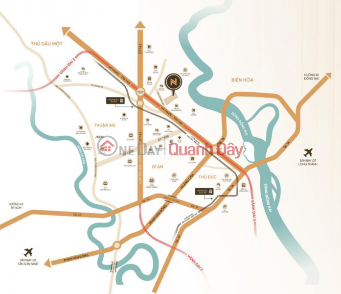 Property Search Vietnam | OneDay | Nhà ở | Niêm yết bán Fenica Dĩ An,Tâm điểm an cư mới, đón đầu làn sóng tăng giá khu Đông TP.HCM, giá F0 CĐT