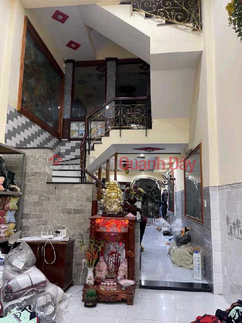 Nhà 4 Tầng - Hẻm ôtô , DT: 4x23= 92m² Bình Tân Giáp Tân Phú _0