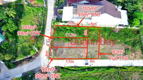 CODE 947-950: (NH-03,04,05,06) FOR SALE 4 TIMES OF LAND LOT IN THUAN MY, NINH QUANG, NINH HOA. _0