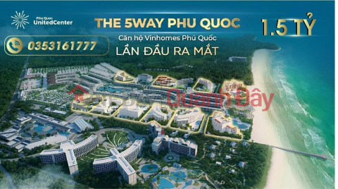 Căn hộ The 5 Way Phú Quốc giá 1.5 tỷ _0