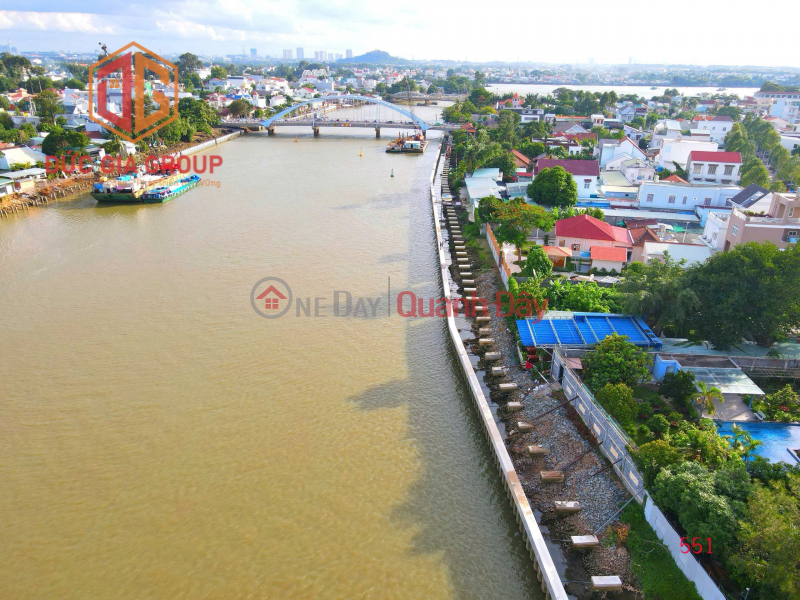 Land for sale on Nguyen Thanh Phuong street frontage, back side adjacent to river, full residential land, cheap price Vietnam | Sales, đ 82 Billion