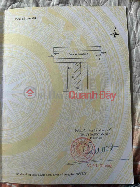 Property Search Vietnam | OneDay | Nhà ở Niêm yết bán CẦN BÁN GẤP LÔ ĐẤT MẶT TIỀN ĐƯỜNG BÙI VỊNH - Quận Cẩm Lệ , Đà Nẵng