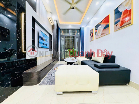 House for sale in Khuong Trung, 32m x 5m, 2nd floor, open front and back - Full furniture included _0