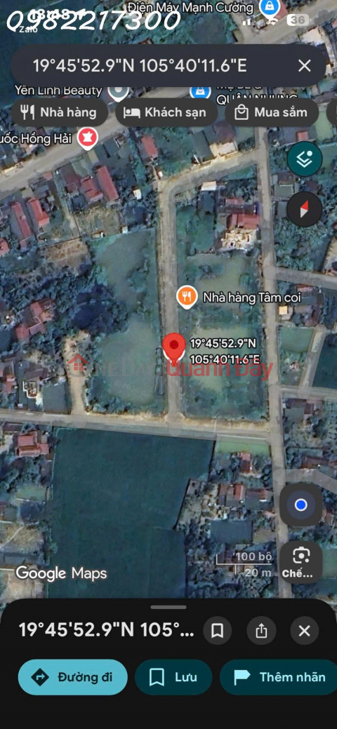 Chính chủ cần bán lô đất đường rộng 11.5m, 132m2, tại Thọ Lộc, Triệu Sơn, Thanh Hóa _0