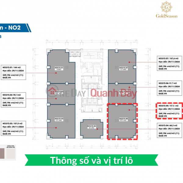 Property Search Vietnam | OneDay | Nhà ở Niêm yết bán | Bán nhanh lô góc sàn văn phòng 157,5m2 - Sở hữu lâu dài đẹp nhất quận Thanh Xuân tiền thuê 470tr/năm