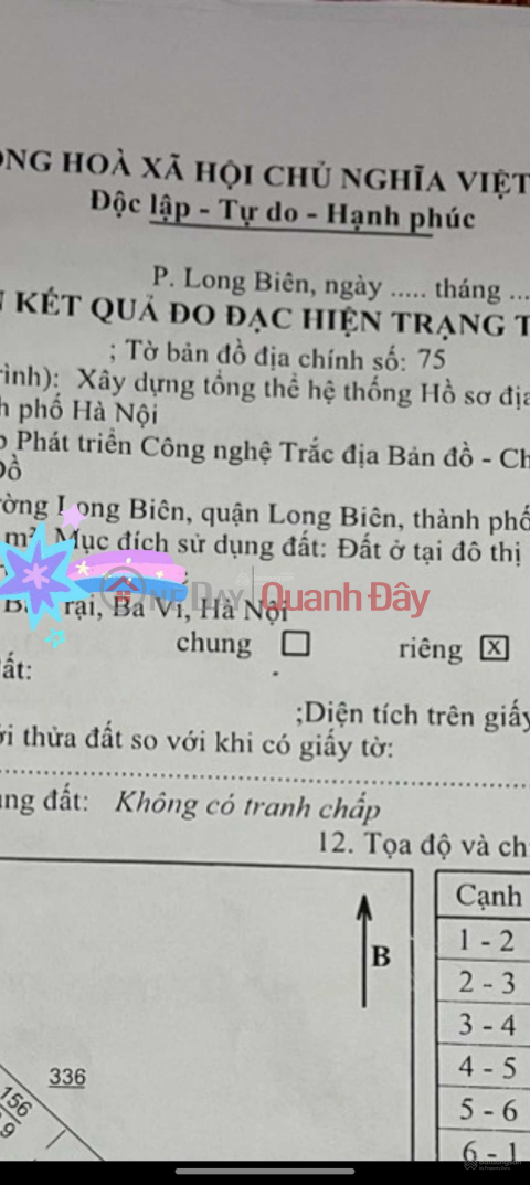 Chỉ 13.5 triệu/m2 đất siêu đẹp khu Thạch Cầu, mặt tiền 8.6m, ngõ 4m thông thoáng. Diện tích 188m2 _0