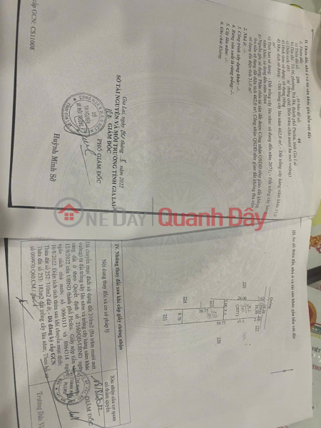 OWNER SELLING LAND WITH HOUSE INCLUDED - Frontage on Group 6, Tra Ba Ward, Pleiku City, Gia Lai Province Sales Listings