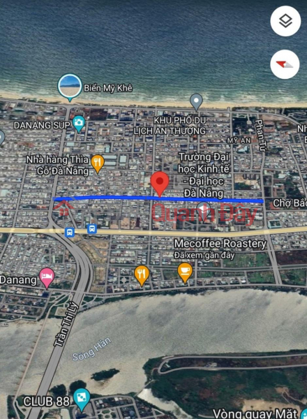 Land for sale on Chau Thi Vinh Te street, Da Nang. Busy business area, near My Khe beach, good price for investment | Vietnam | Sales | đ 14 Billion