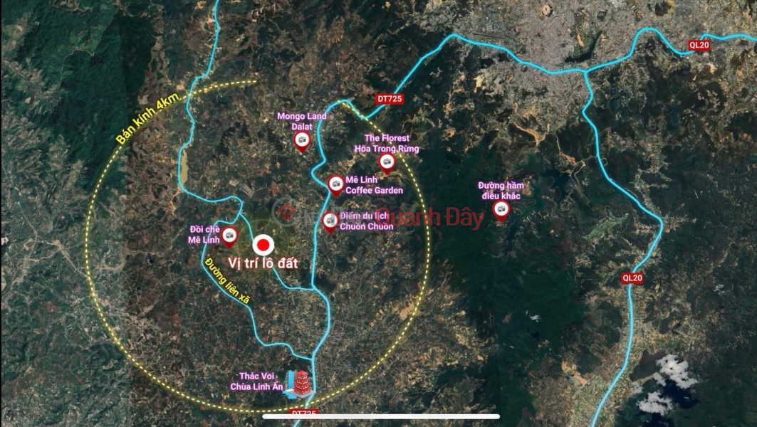 AT THE END OF THE YEAR, THE OWNER LOST THE BANK Needs To Sell Urgently 3 Lots Of Land In The Suburbs Of Da Lat City Sales Listings