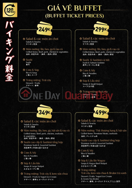 Yen Yakiniku Bình Minh 6 - Buffet Nướng Nhật Bản Đà Nẵng (Yen Yakiniku Binh Minh 6 - Japanese BBQ Buffet Da Nang) Q. Hải Châu | ()(1)