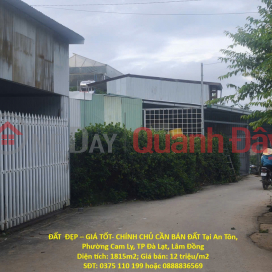 PRIME LAND – GOOD PRICE – OWNER SELLING LAND in An Ton, Cam Ly Ward, Da Lat City, Lam Dong Province _0