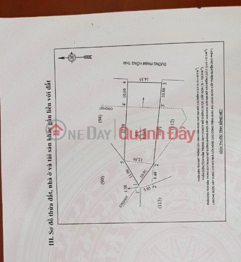 CHÍNH CHỦ - Cần Cho Thuê Lâu Dài Mảnh Đất Trống 500 m2 Mặt Tiền Tại Hồng Thái,Vinh. _0