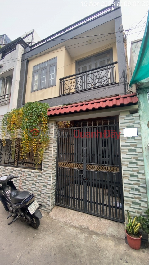 House for sale with area 5.2x9.6m, Truong Chinh street, Tan Phu district, just over 3 billion VND _0