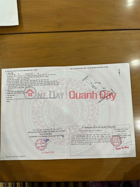 NHÀ CẤP 4 – GIÁ TỐT – CHÍNH CHỦ BÁN Tại khu vực Tân Lợi 2, Tân Hưng, Thốt Nốt, Cần Thơ Niêm yết bán