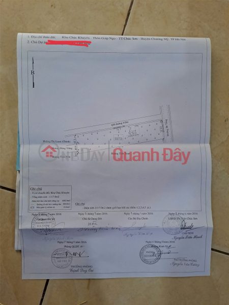 ĐẤT CHÍNH CHỦ- GIÁ ĐẦU TƯ cần bán nhanh lô đất tại huyện Chương Mỹ, tp Hà Nội Việt Nam | Bán đ 10 triệu