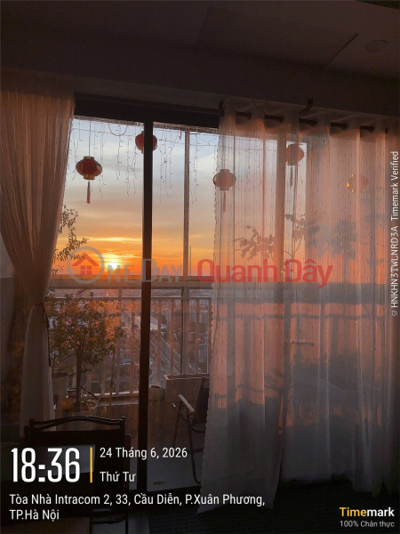 OWNER SELLING BEAUTIFUL CORNER APARTMENT IN INTRACOM 2 - CAU DIEN - 103m² - 20TH FLOOR - FULLY FURNISHED, Vietnam | Sales, đ 10 Million