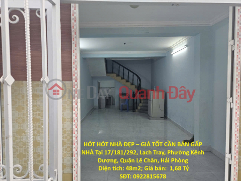 HÓT HÓT NHÀ ĐẸP – GIÁ TỐT CẦN BÁN GẤP NHÀ Tại Phường Kênh Dương, Quận Lê Chân, Hải Phòng _0