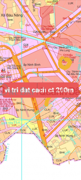 đ 2,31 tỷ | CHÍNH CHỦ Bán Lô Đất Vị Trí Đắc Địa Tại Dương Minh Châu, Tây Ninh