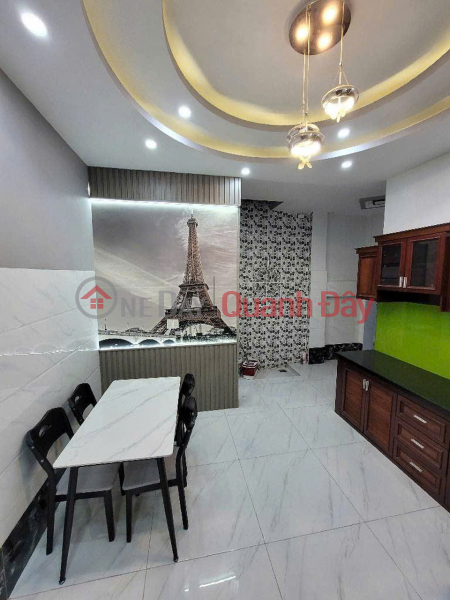 D1691 ️ Giảm 200tr! Nhà Bùi Quang Là Gò Vấp, SHR, Nở hậu, HXT, 4 tầng, 4x17m, 11.x tỷ Việt Nam | Bán, đ 11,7 tỷ