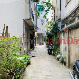 The golden land of Van Cao, Ba Dinh, corner lot, frontage 6m, alley, near the car only 4.9 billion _0