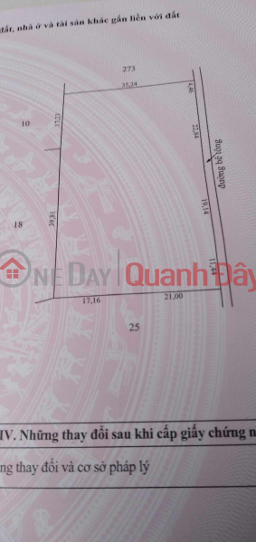 Property Search Vietnam | OneDay | Residential, Sales Listings | PRIME LAND - GOOD PRICE - For Quick Sale In My Luong Hamlet, My Phong Commune, My Tho City, Tien Giang