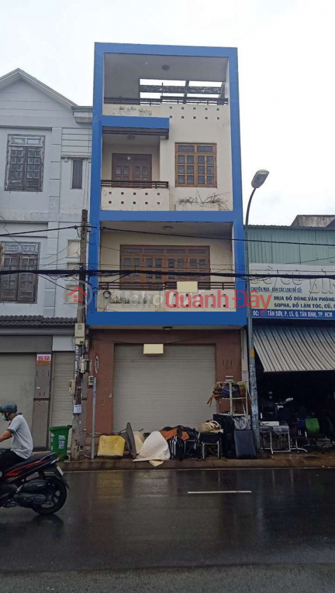 Nhà 4 tầng 5PN - Có 2 mặt tiền đường Tân Sơn, chỉ 25 tr/th _0
