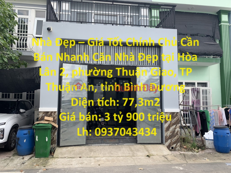 Beautiful House - Good Price Owner Needs to Sell Beautiful House Quickly in Thuan An City, Binh Duong Province Sales Listings