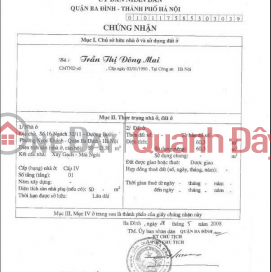 Owner needs to sell house number 16. Alley 32 Buoi street. In front of Thu Le park gate. _0