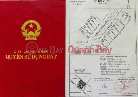 ĐẤT ĐẸP- GIÁ TỐT CHÍNH CHỦ BÁN ĐẤT Tại Phường Thắng Nhất, Thành Phố Vũng Tàu _0