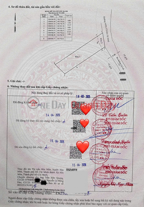 ĐẤT ĐẸP- GIÁ TỐT BÁN NHANH LÔ ĐẤT ĐẦU TƯ LÀ SINH LỜI TẠI huyện Hóc Môn, TPHCM _0