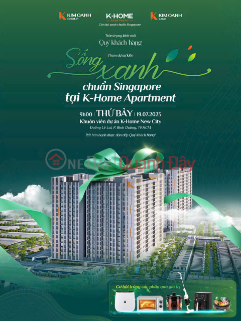 Down payment only 160 million - Receive K-Home New City apartment with Singapore standard in Ho Chi Minh City _0