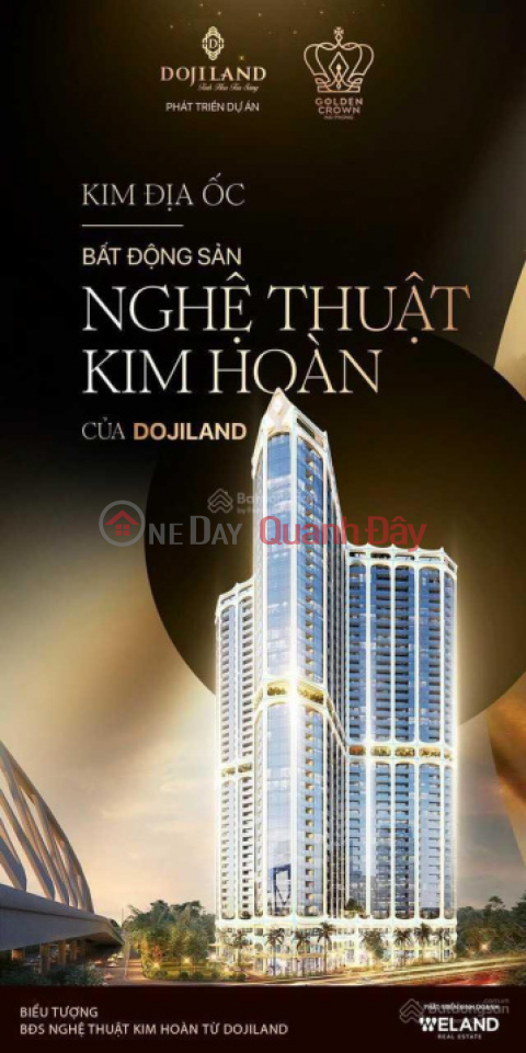 Tổ Hợp căn hộp Vàng Đế Vương-Golden Crown Hải Phòng dự án Doji 2 chính thức nhận booking ưu tiên chọn căn _0