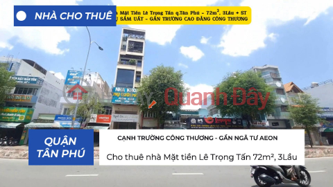 House for rent on Le Trong Tan Street, 72m², 3 floors - NEXT TO COLLEGE _0