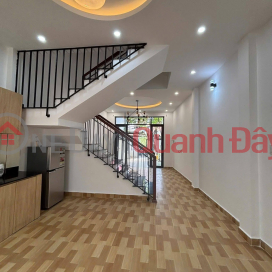 ► House on Hoang Dieu Street, near Tan Nguyen Van, 74m2, 3-story reinforced concrete structure, spacious garden, 5.05 billion VND. _0