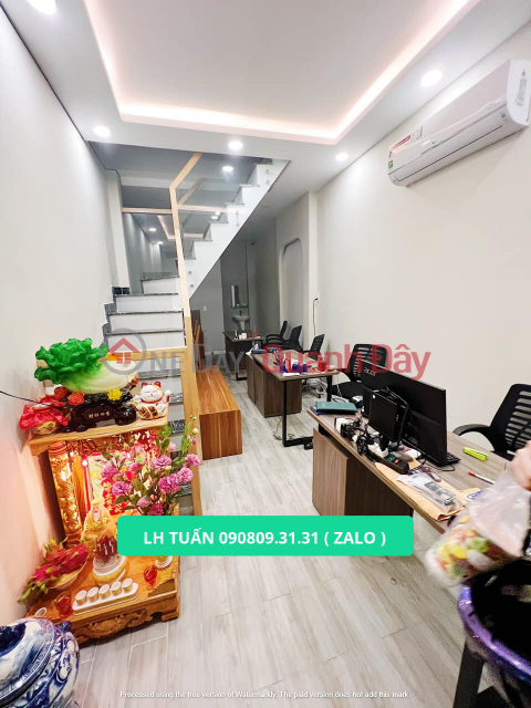 3131- House for sale in District 3, Ward 3, Alley 242\/ Nguyen Thien Thuat 30m2, 2 Floors, 2 bedrooms Price Only 4 billion 250 _0