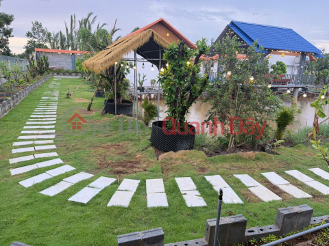 BÁN NHÀ VƯỜN – VIEW SÔNG VÀM CỎ TÂY – TẠI X. Phú Ngãi Trị, H. Châu Thành, T. Long An _0