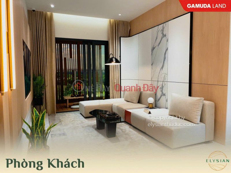 CẬN CẢNH CĂN HỘ MẪU ĐẬM CHẤT BIOPHILIC GIỮA KHÔNG GIAN SINH THÁI TẠI ELYSIAN Niêm yết bán