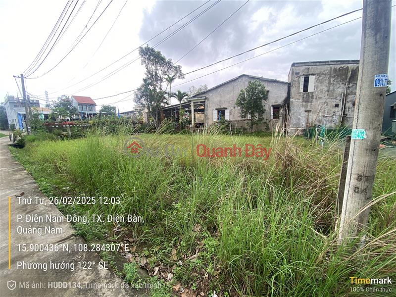 CHỦ CẦN BÁN GẤP ĐẤT TẠI ĐIỆN NAM ĐÔNG - ĐIỆN BÀN GIÁ 2,2TY Việt Nam | Bán, đ 2,2 tỷ